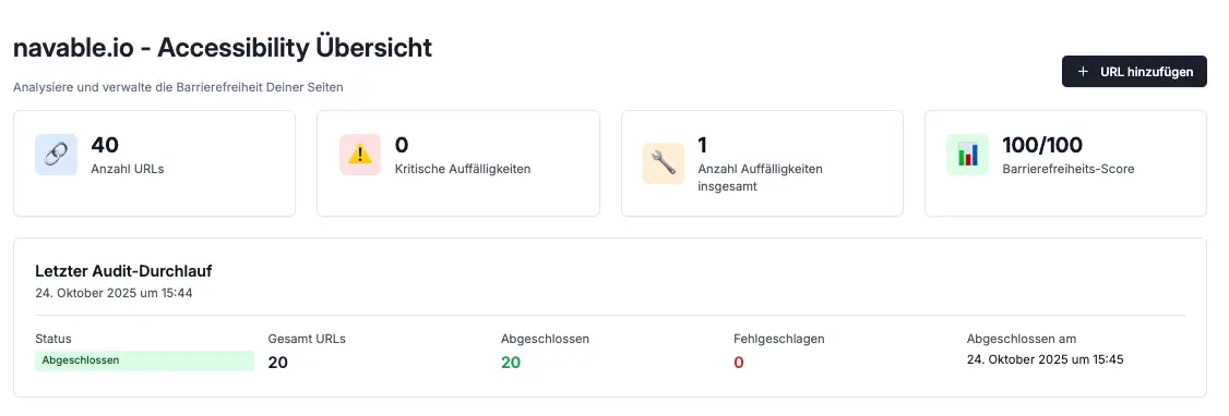 Audit tool preview